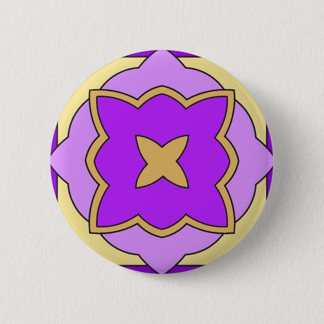 Violet and Lilac Button (Front)