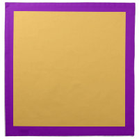 Violet and Marigold Napkins