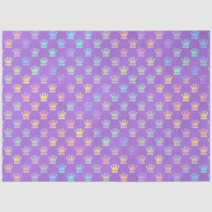 Violet and Rainbows Series Design 6 Tissue Paper