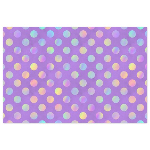 Violet and Rainbows Series Design 8 Tissue Paper