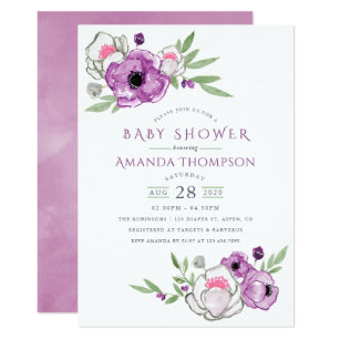 Garden Party Baby Shower Invitations Zazzle