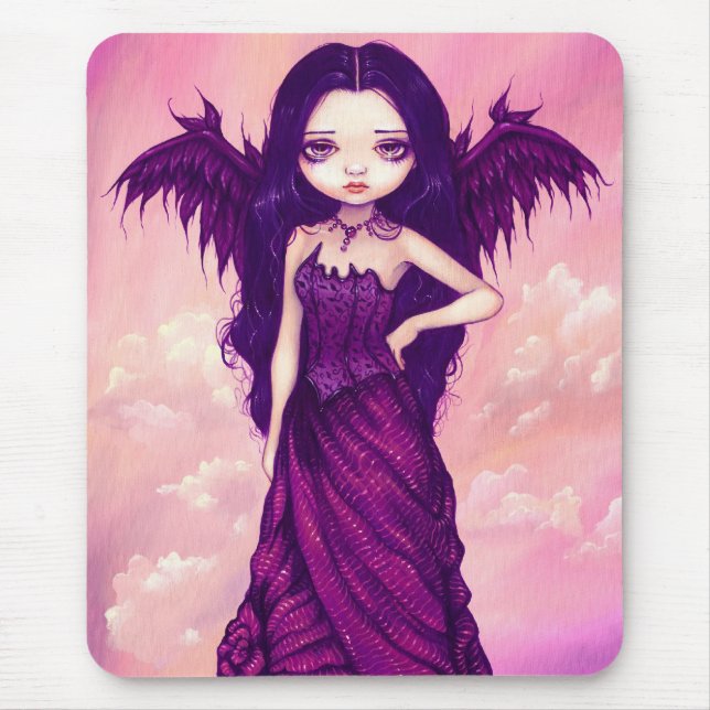 "Violet Angel" Mousepad (Front)