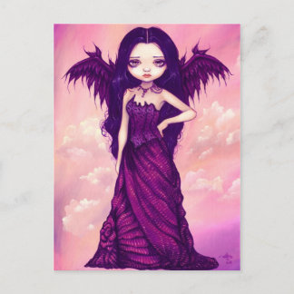 "Violet Angel" Postcard