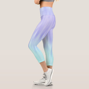 Soft Pastel Rainbow Gradient Leggings