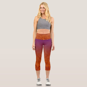 Violet Ashfall Capri Leggings