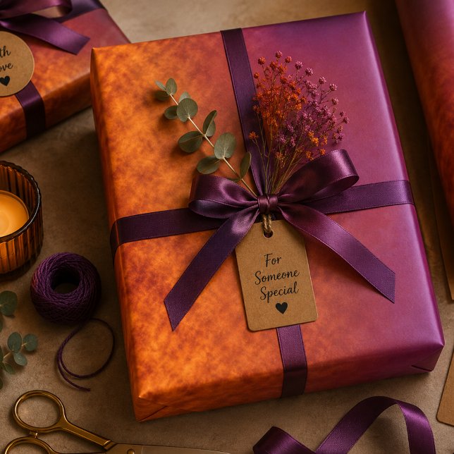 Violet Ashfall Wrapping Paper Sheets (Creator Uploaded)