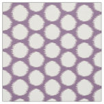 Violet Asian Moods Ikat Dots Fabric