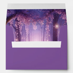 Violet at Midnight Enchanted Forest Envelope