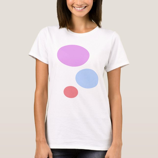 Violet Blue and Pink T-Shirt (Front)