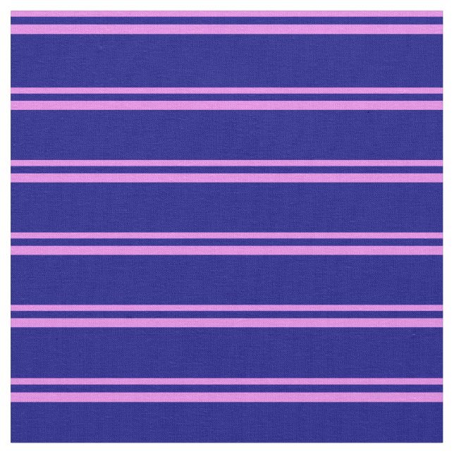 Violet & Blue Colored Pattern Fabric (Close Up)