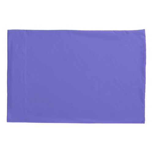 Violet Blue Solid Plain Color  Pillow Case