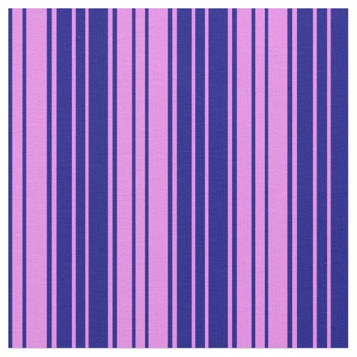 Violet & Blue Striped/Lined Pattern Fabric