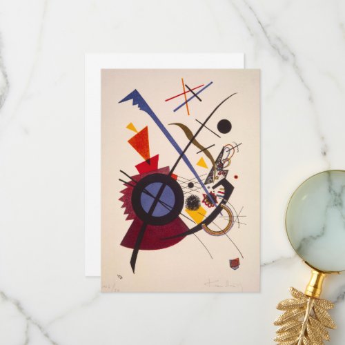 Violet by Wassily Kandinsky Thank You Card