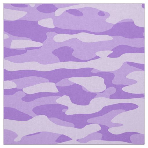 Violet Camo Fabric