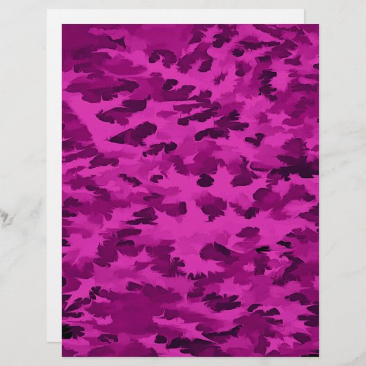 Violet Camouflage Pattern (Front/Back)