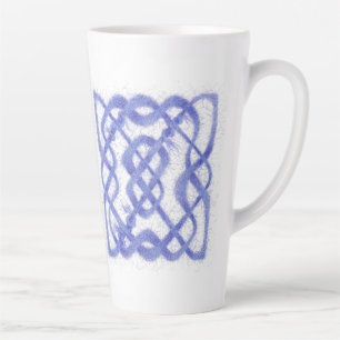 VIOLET CELTIC KNOT Tall Latte Mug