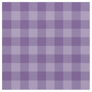 Violet checkered background fabric