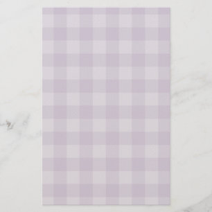 Violet checkered background stationery