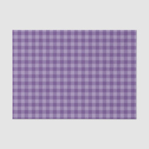 Violet checkered background tissue paper
