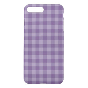 Violet checkered background iPhone 8 plus/7 plus case