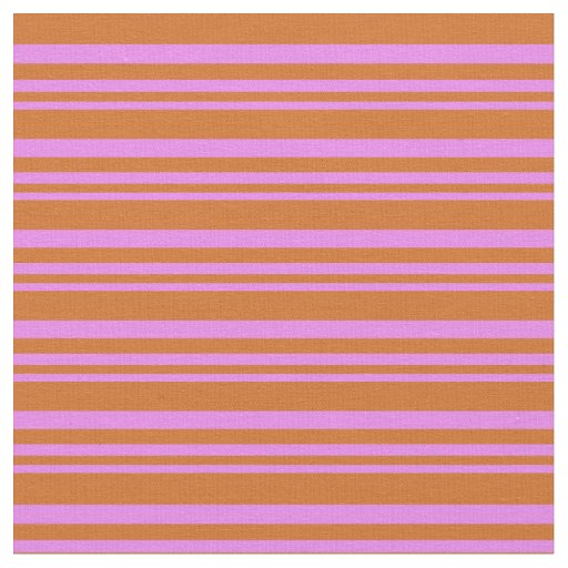 Violet & Chocolate Colored Pattern Fabric