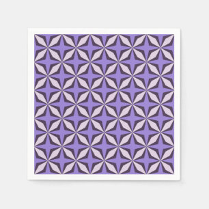 Violet Criss cross Napkins