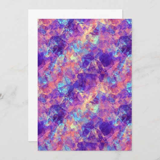 Violet Crumpled Texture (Front/Back)