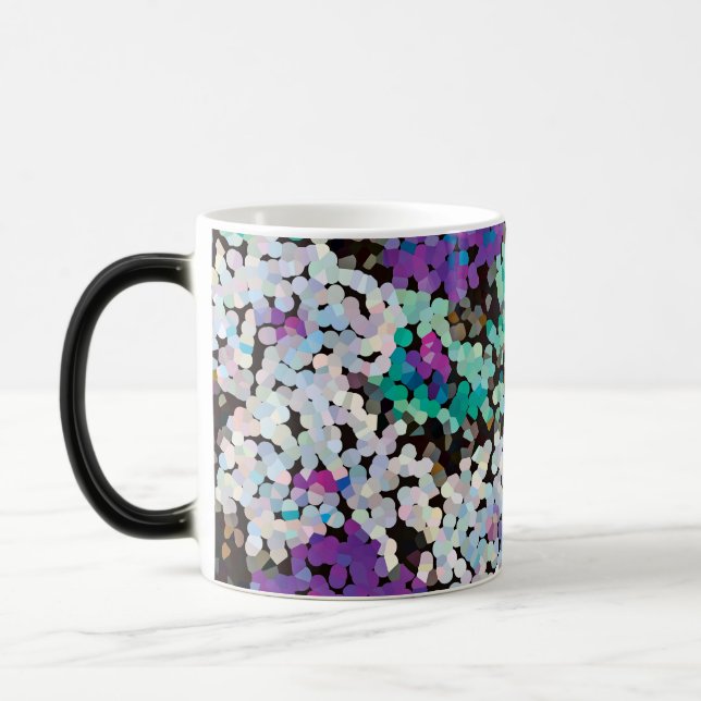 Violet Crystal Garden Color Morph Mug (Left)