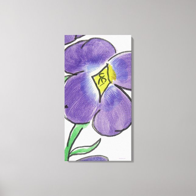 "Violet" D.C.B.-2022 Canvas Print (Front)