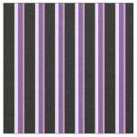 [ Thumbnail: Violet, Dark Olive Green, Purple, White & Black Fabric ]