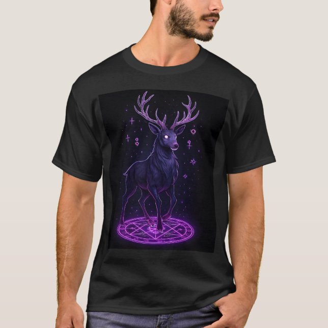 Violet Deer Spell T-Shirt (Front)