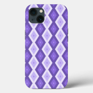 Violet diamond pattern Case-Mate iPhone case
