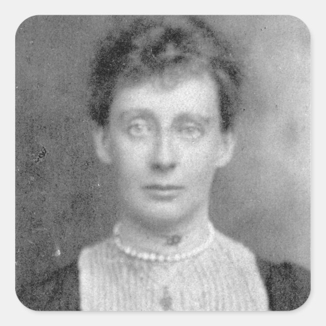 Violet Dickinson Square Sticker (Front)