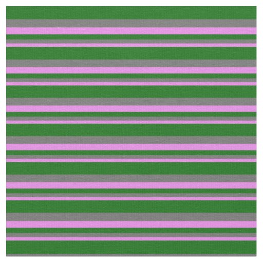 Violet, Dim Gray & Dark Green Lines Fabric