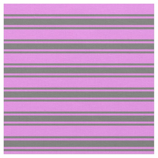 Violet & Dim Gray Lines Pattern Fabric