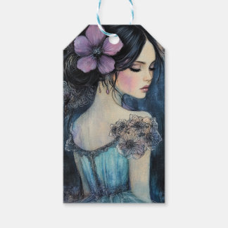 Violet Dreams Watercolor  Gift Tags