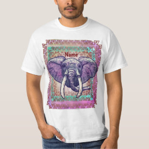 Violet Elephant t-shirt 