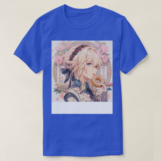 violet evergarden donut T-Shirt (Design Front)