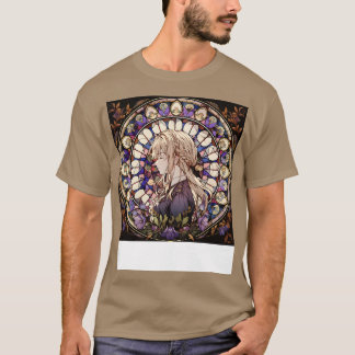 violet evergarden stained glass T-Shirt