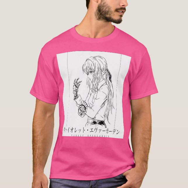 Violet Evergarden - Violet (Mono) T-Shirt (Front)