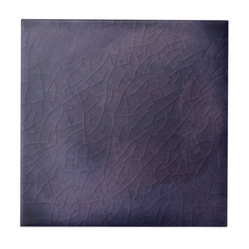 Violet Faux Crackle Reproduction Ceramic Wall TIle