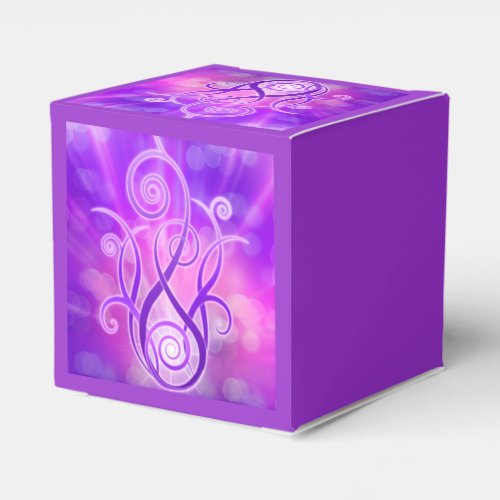 Violet Flame  Violet Fire Favor Boxes