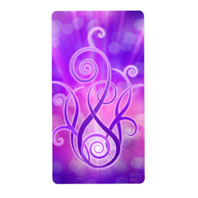 Violet Flame / Violet Fire Label (Front)