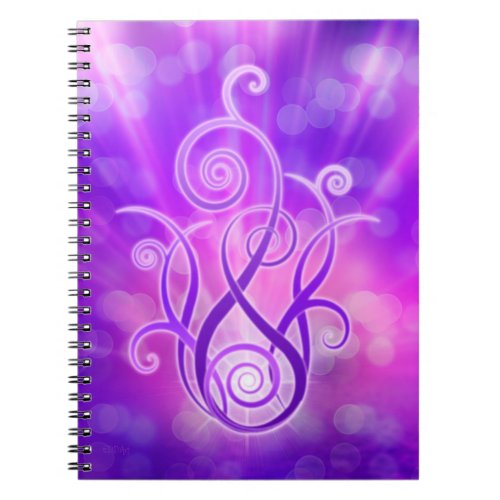 Violet Flame  Violet Fire Notebook