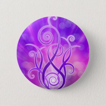 Violet Flame / Violet Fire Pinback Button by SpiritEnergyToGo at Zazzle