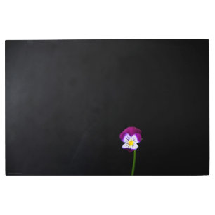Violet Flower 36x24 (90x60cm) wamea Metal Print