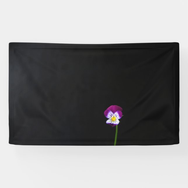 Violet Flower bnrcnm Banner (Horizontal)