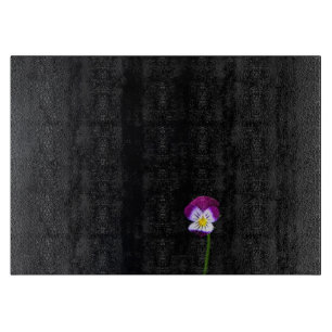 Violet Flower cbm Cutting Board