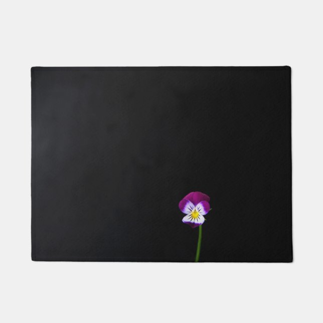 Violet Flower dma Doormat (Front)