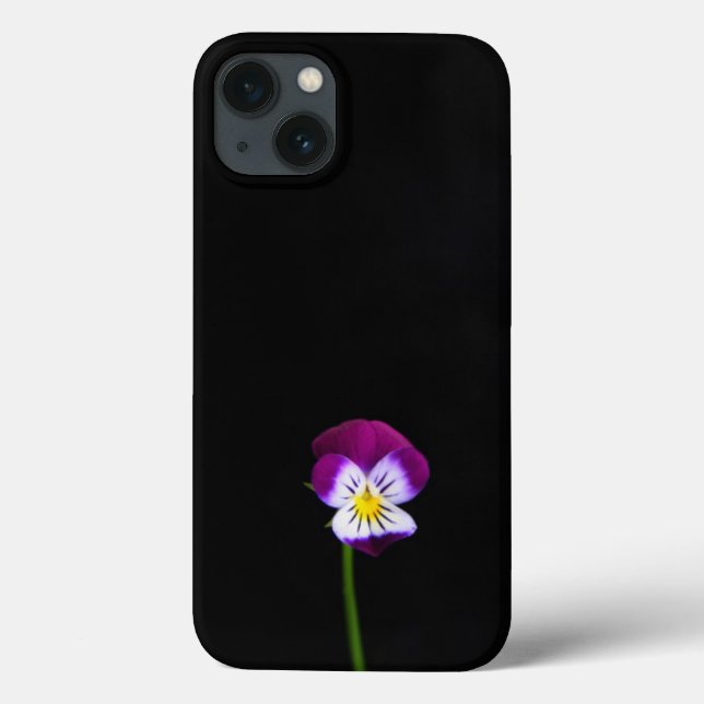 Violet Flower iphcnm Case-Mate iPhone Case (Back)